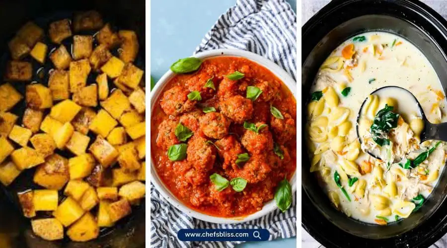 early crockpot recipes