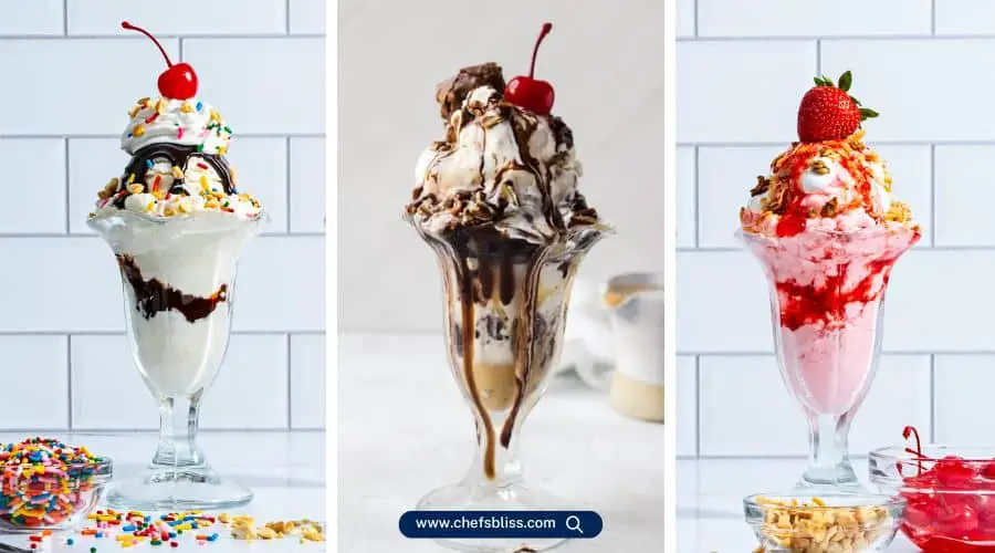 fancy ice cream sundae recipes
