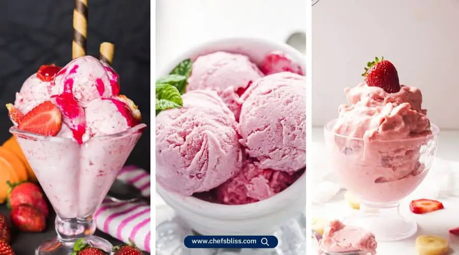 fancy strawberry ice cream recipes