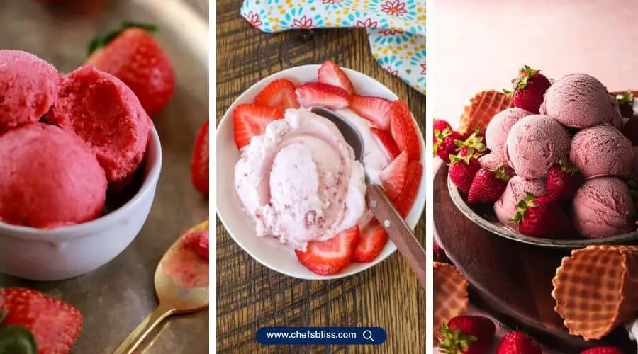 fresh strawberry ice cream maker recipes