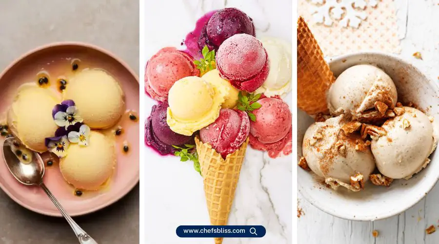 frozen fruit ice cream recipes