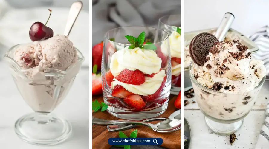 frozen ice cream dessert recipes