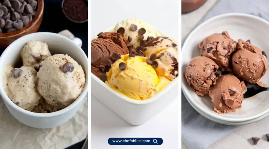 gourmia chocolate chip ice cream recipes