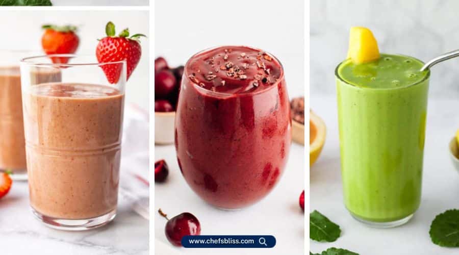 healthy fruit blender recipes