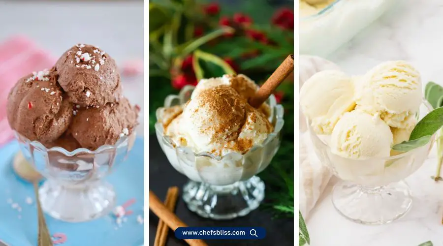 holiday ice cream recipes