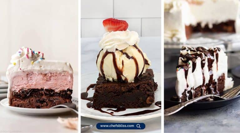 homemade brownie ice cream cake recipes