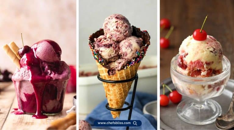 homemade cherry ice cream recipes
