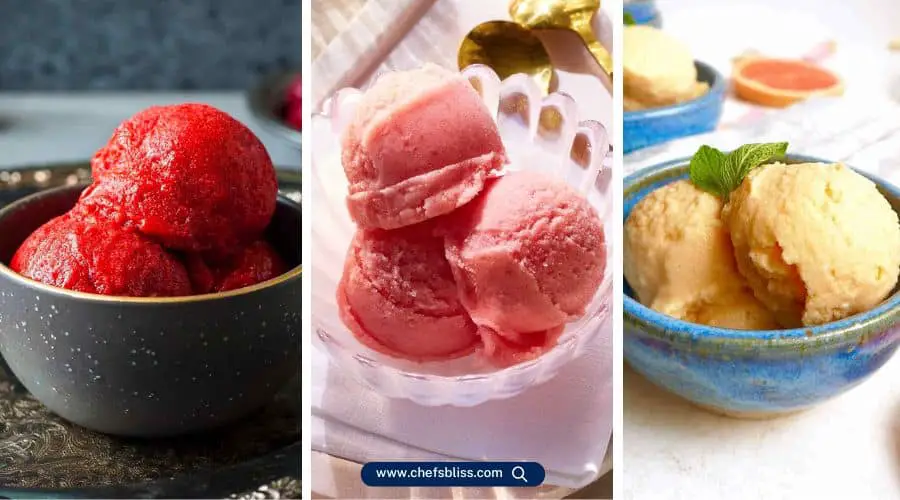 homemade sorbet ice cream recipes