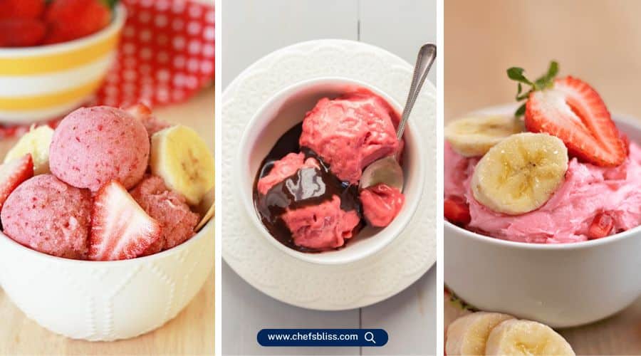 homemade strawberry banana ice cream recipes