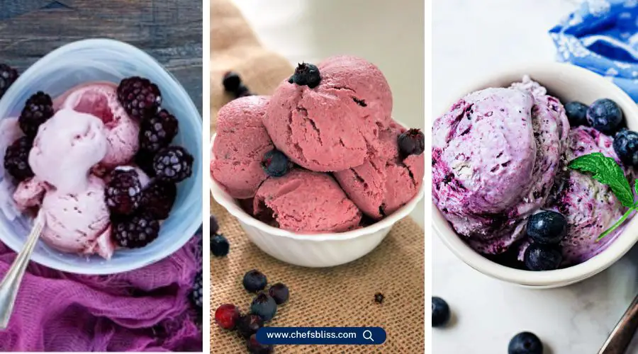 huckleberry ice cream recipes