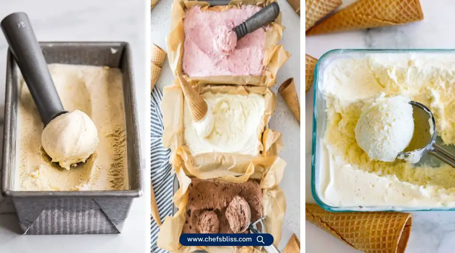 ice cream freezer recipes