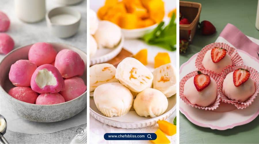 ice cream mochi recipes