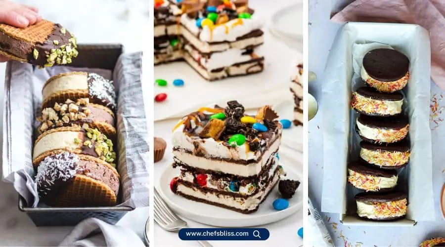 ice cream sandwhich recipes