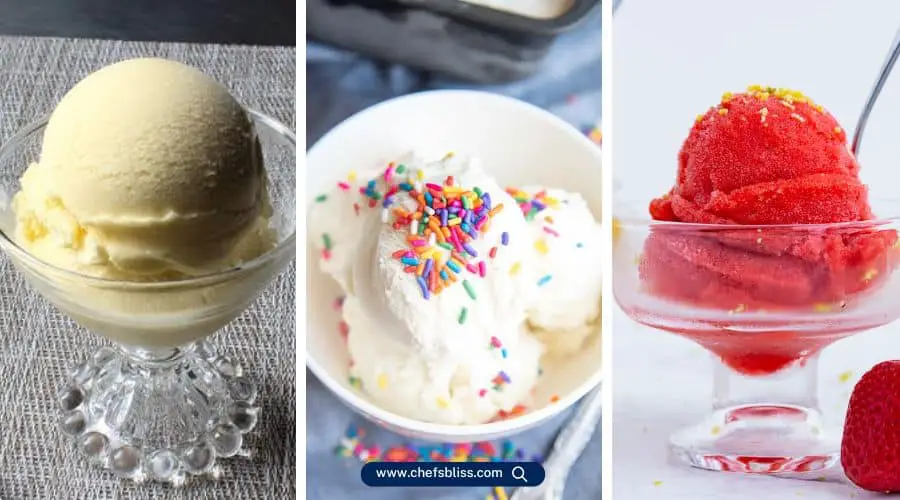 instant ice cream maker recipes