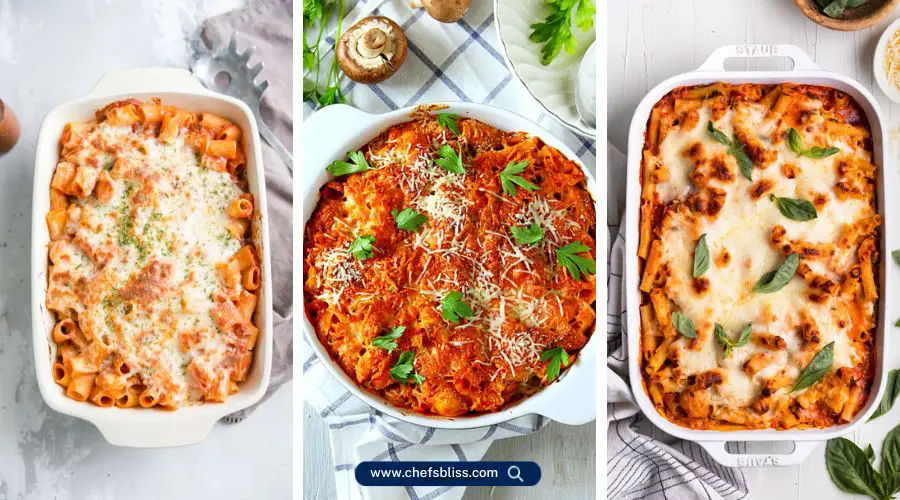 italian baked chicken pasta recipes