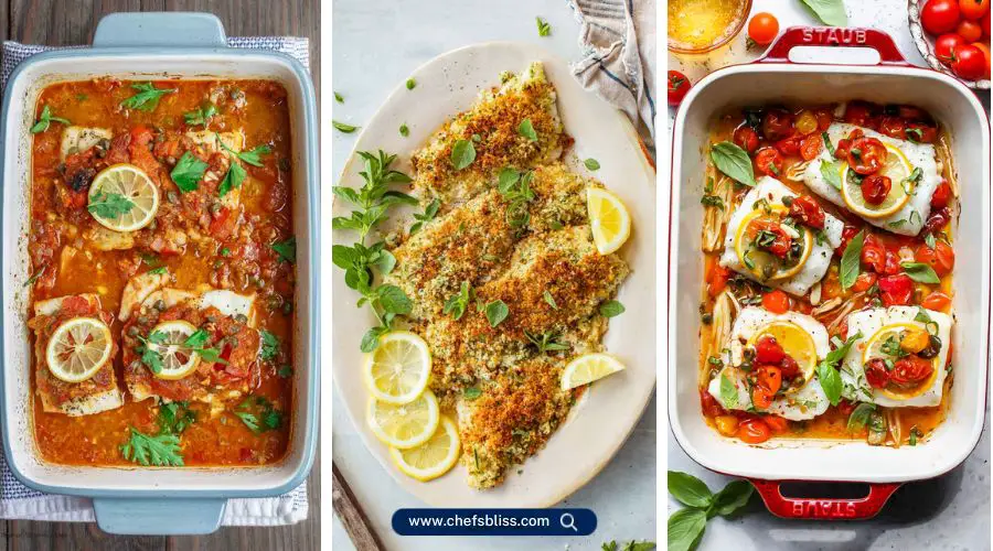 italian baked fish fillet recipes