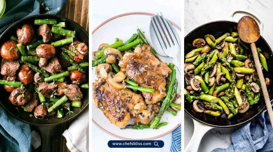 keto asparagus mushroom recipes