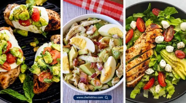keto avocado chicken recipes