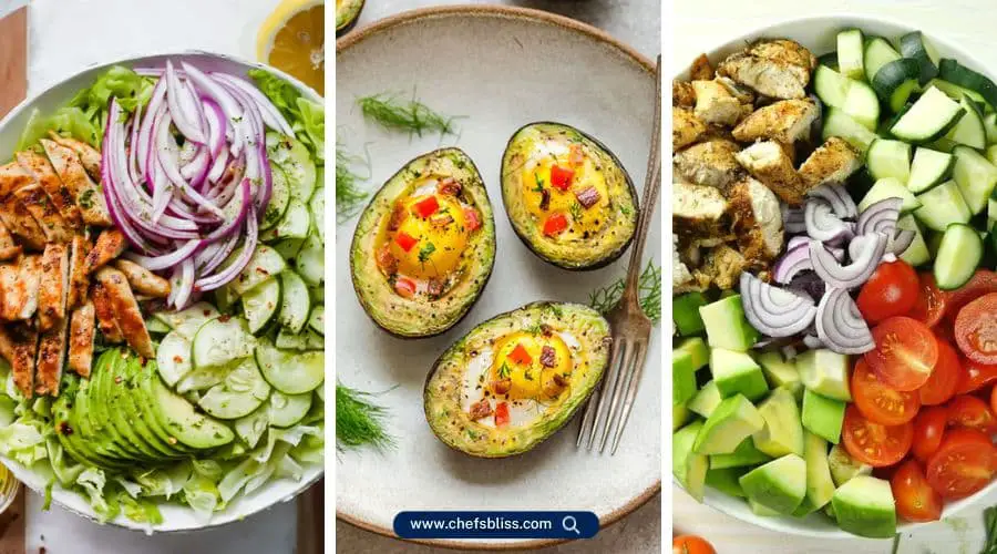 keto avocado lunch recipes