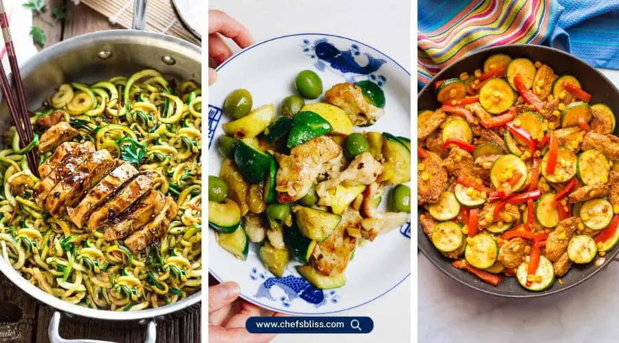 keto chicken zucchini recipes