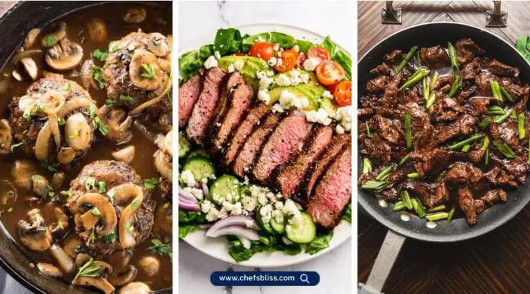 keto chopped steak recipes
