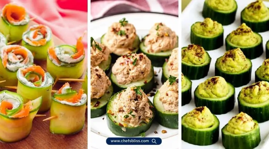 keto cucumber snack recipes