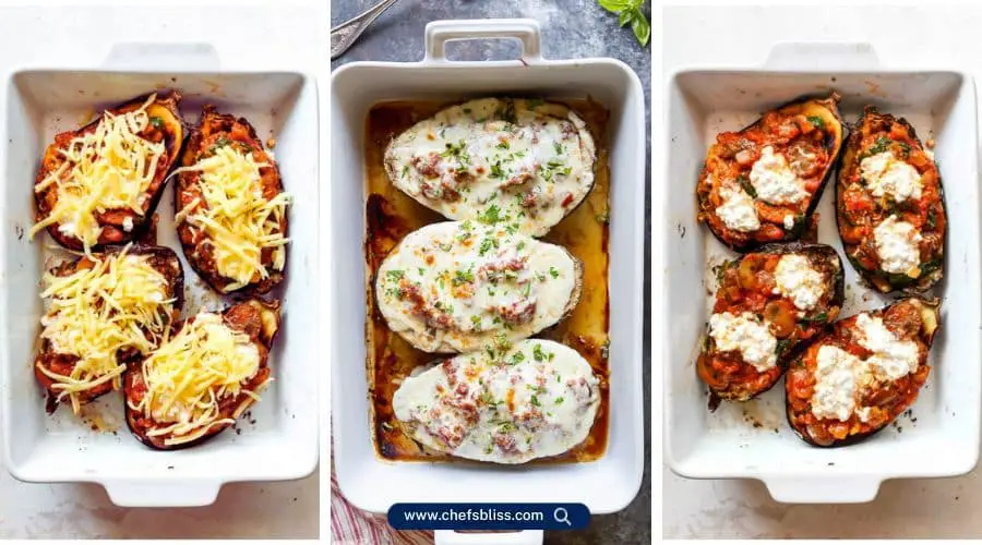 keto eggplant boat recipes