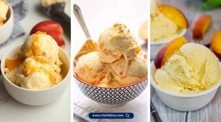 kitchenaid peach ice cream maker recipes
