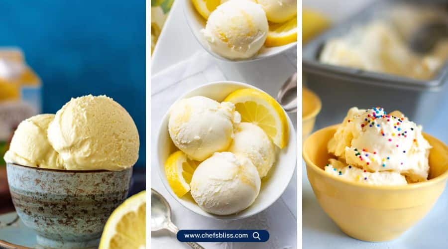 lemon curd ice cream recipes