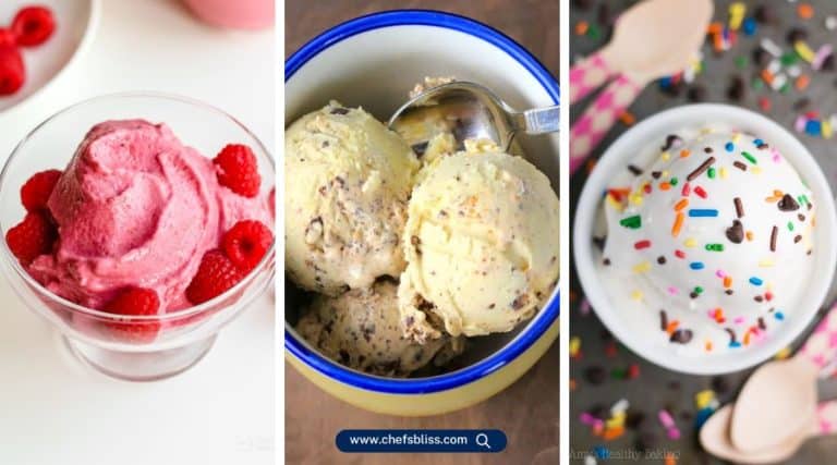 low fat low sugar homemade ice cream recipes