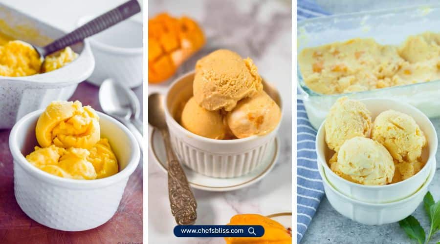 low fat mango ice cream recipes