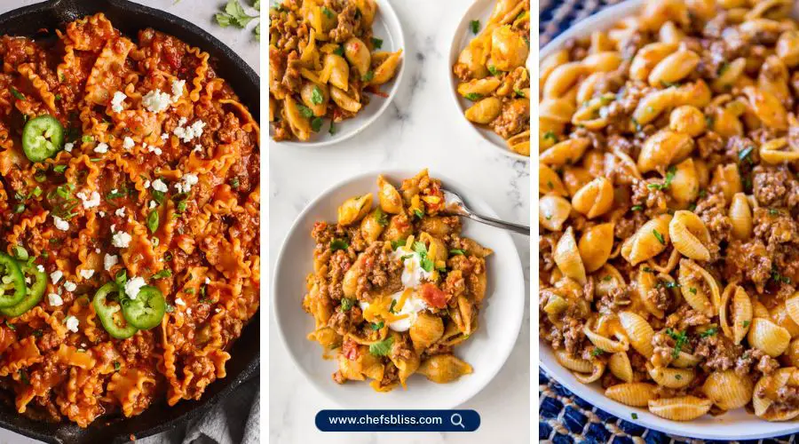 mexican beef pasta recipes