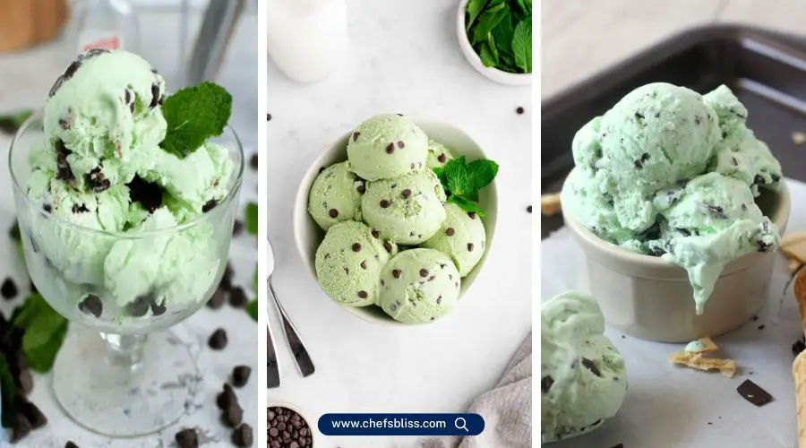 mint ice cream recipes