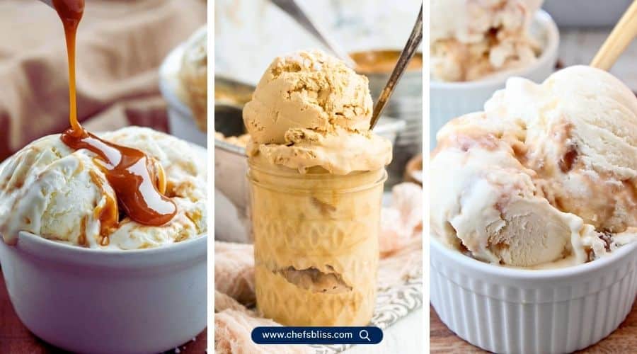 no churn caramel ice cream recipes
