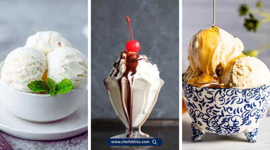 no churn vanilla ice cream recipes