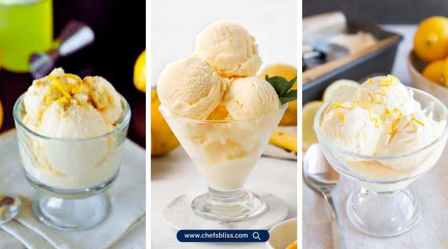 old fashioned lemon ice cream recipes