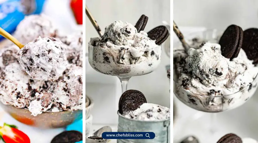 oreo and ice cream recipes