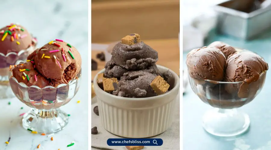 pampered chef chocolate ice cream recipes