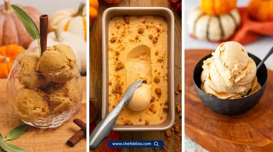 pumpkin ice cream recipes