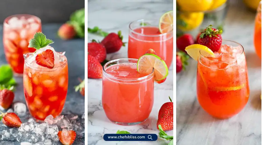 strawberry drink recipes