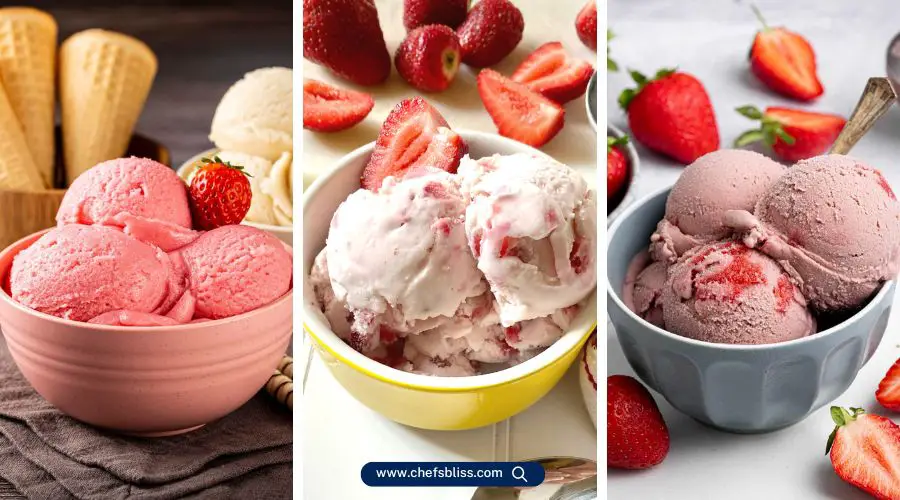 strawberry homemade ice cream recipes