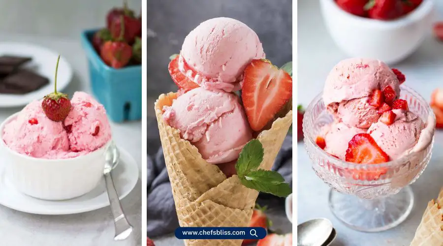 strawberry ice cream recipes