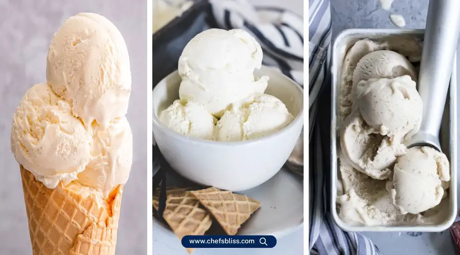 vanilla bean ice cream recipes