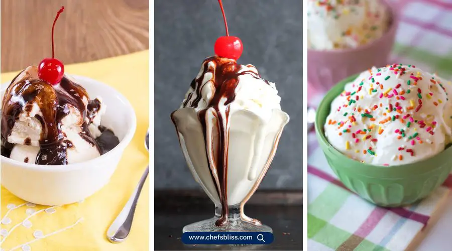 vanilla ice cream dessert recipes