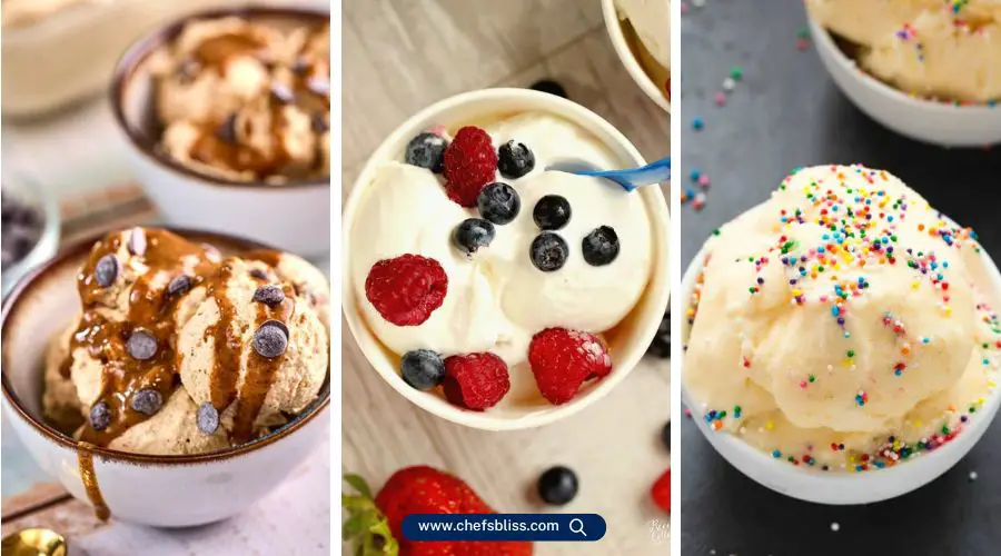 vanilla ice cream protein powder recipes