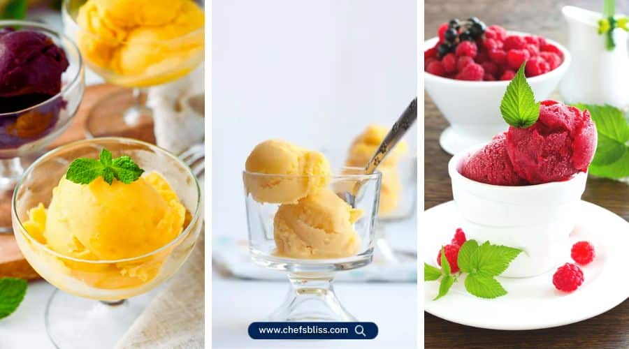 vitamix ice cream sorbet recipes