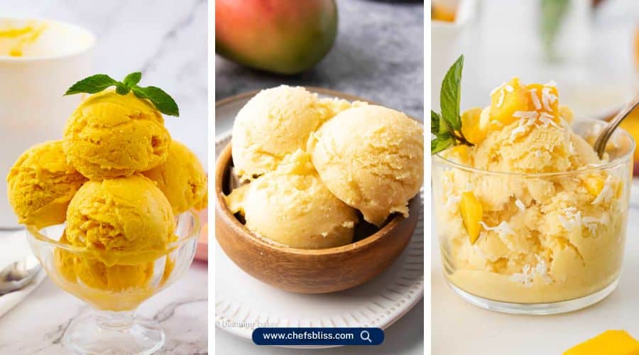 vitamix mango ice cream recipes