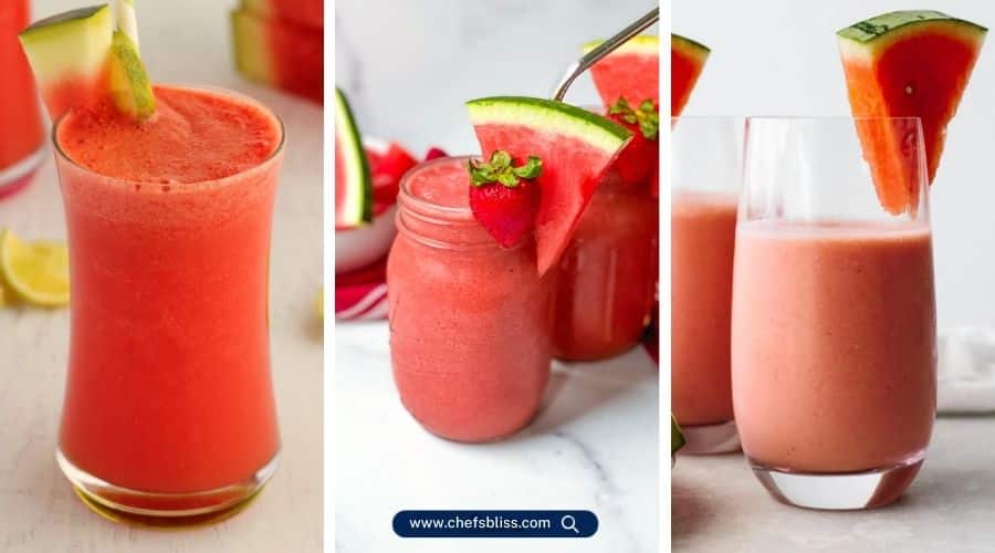 watermelon blender recipes