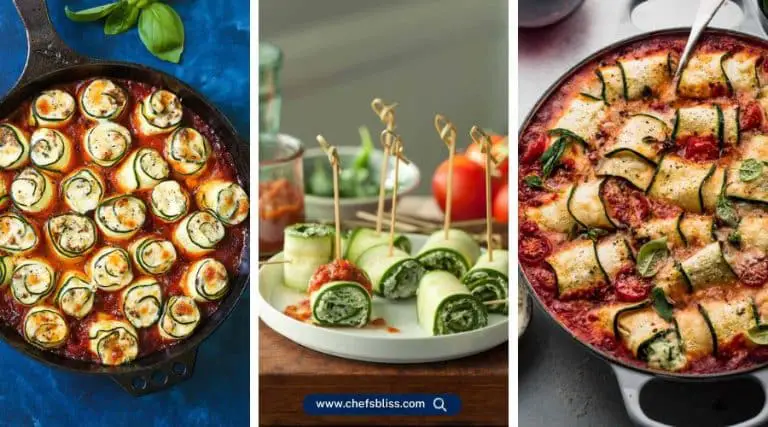 zucchini roll recipes