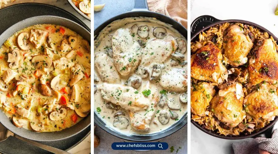 diabetic chicken and mushroom recipes